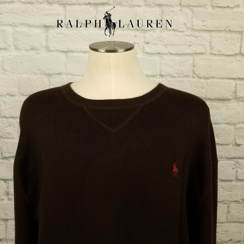 Ralph Lauren Polo Crew Neck Sweater Sz XL